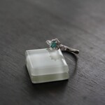 グランディディエライト　クレマチトCZリング　SILVER925