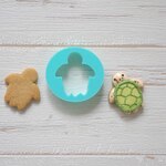 Tibi　ウミガメ　クッキー型　「水族館シリーズ」～海のゆかいな仲間たち〜　