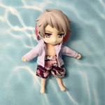 フード付き前開きパーカーと水着セット☆ねんどろいどどーる服