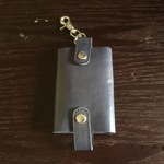 ツリスマ (吊りスマホケース iphoneSE&5s）ネイビー