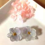 ひとひらあじさいのピアス&イヤリング