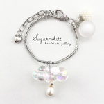 🫧☁️ bubble cloud ✵ おめかし雲のバッグチャーム  ブレスレット兼用 しゃぼん玉 