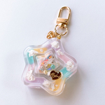 Cloud shaker keychain (unicorn-star)