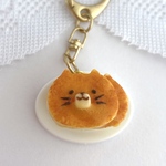 にゃんこパンケーキのキーホルダー