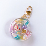 [7月28日販売] Cloud shaker keychain (unicorn-moon) summer