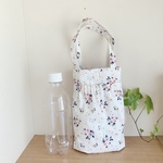 ペットボトル用保温保冷トートバッグ*デコレクションズ防水コットン・小花