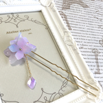 SALE！浴衣に◎紫陽花のかんざし 髪飾り