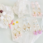 天然石 *dream of butterflies* 🦋 イヤリング ピアス