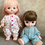 ロンパース（右側）　メルちゃん　あおくん