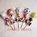 No.11 sports star props スポーツ スター プロップス♡卒業式　卒業祝い　卒部　名入れ　プレゼント　オーダーメイド　プチギフト 野球部 サッカー部 バスケ部 テニス部 バレー部