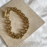 chain bracelet (ゴールド)