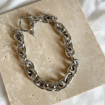 chain bracelet (シルバー)