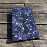四六判ソフトカバー用♪ブックカバー★星座☆蓄光加工