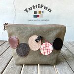 tuttifun＊革のmaruのポーチ