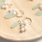 すずらんのフープピアス