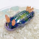 U709［アテリスイロ］宇宙を宿すガラスのウミウシ