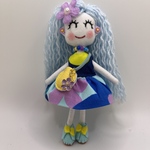 ハンドメイドドールチャーム　バックチャーム　お人形