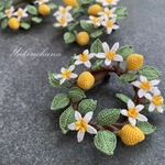 リースブローチ〜小さな檸檬〜