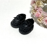 ＊送料無料＊mini☆mini ミニチュアリボンローファー⑮(ブラック)