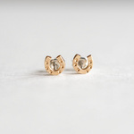 馬蹄 ホースシューピアス 14kgf ×シルバー925 スタッドピアス