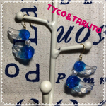 天使の羽ピアス