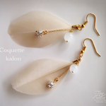 white wing ピアス