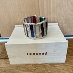 ハンドメイド　ステンドグラス　キャンドルホルダーA