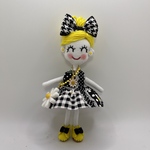 ハンドメイドドールチャーム　バックチャーム　お人形