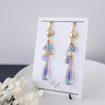 「海にたゆたう海月」ピアス・イヤリング