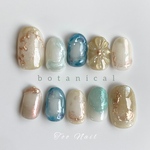 【現品】ボタニカル🌱🌿🍃 ニュアンスネイル