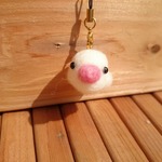 【再販売】鳥シリーズ*文鳥ストラップ