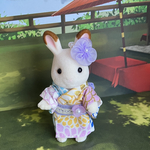シルバニアファミリー　ハンドメイド　お姉さん　着物　和服　浴衣