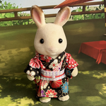 シルバニアファミリー　ハンドメイド　お母さん　浴衣　着物　和服