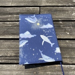 ビッグコミックスＢ6用ブックカバー★星空くじら☆くじら★宇宙