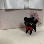 小さな黒猫ちゃん　モールアート　モールベア 