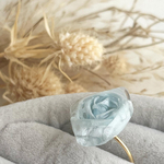 [再販].*･ﾟコロンと薔薇ring(パウダーブルー).ﾟ･*.#387