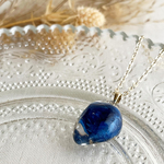［再販］.*･ﾟコロンと薔薇necklacetop(グランブルー).ﾟ･*.#318 ペンダントトップ