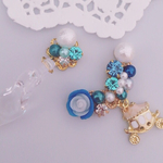 シンデレラモチーフピアス＆イヤーカフ