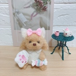 羊毛フェルト トイプードル猫ちゃんスタイル