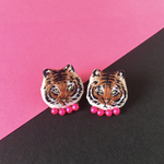 🆕トラ× neon pink / ピアス