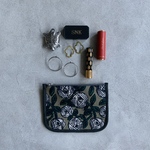 がくぶちポーチm  rosy brown  mina perhonen