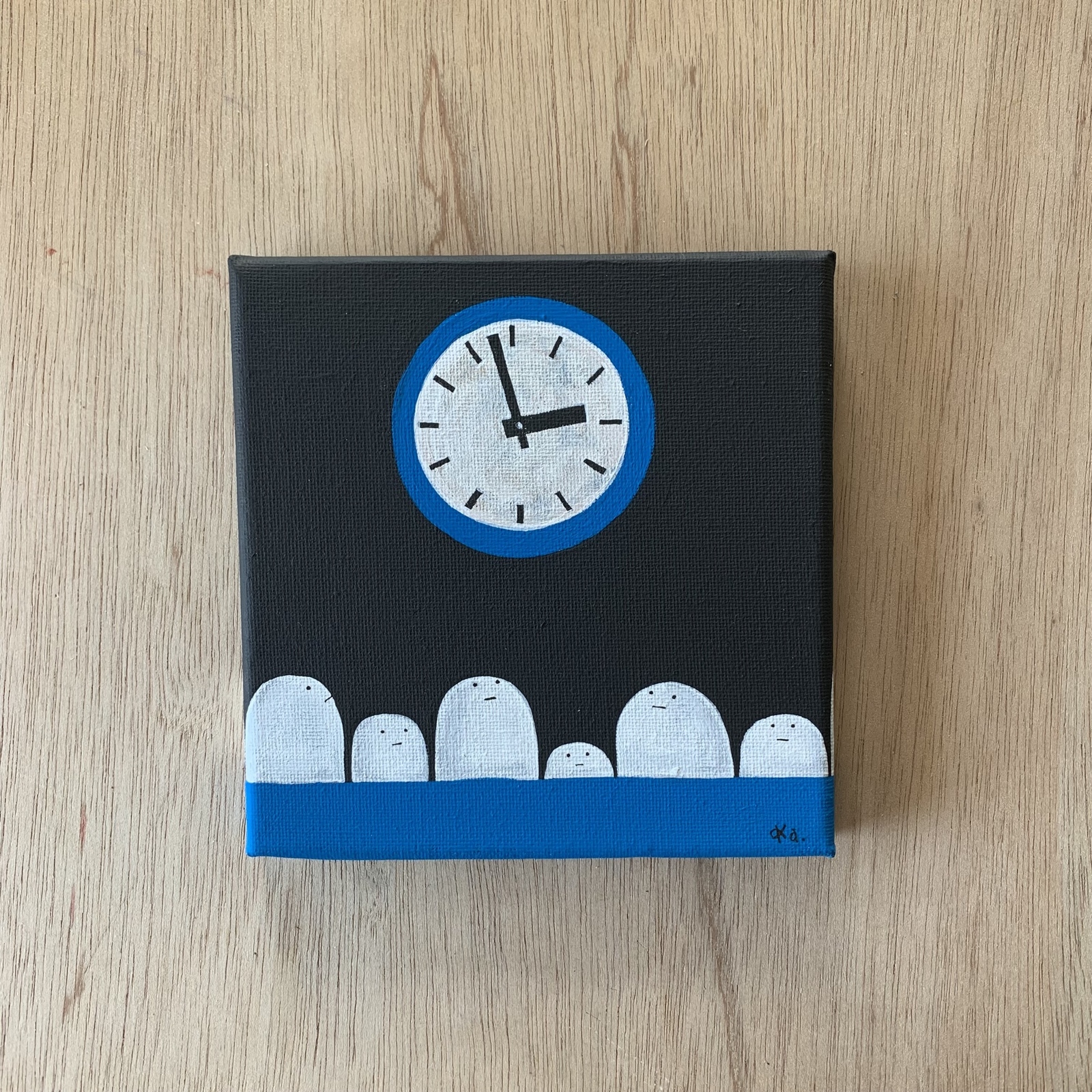 油絵 絵画 時計 【おとぎの国】 油絵 絵画 時計 【おとぎの国】