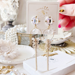long hoop charm