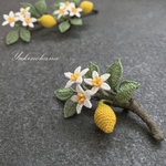 ブローチ〜小さな檸檬〜