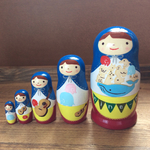 ☆n様ご依頼品☆マトリョーシカ    つむつむ ・ギター ・ガーランド