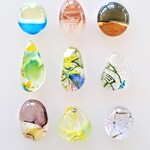 1050  ガラスビーズ　大きなサイズ　アラカルト　縦13〜22mm