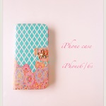 Summer sale!!!送料無料✴︎Oriental blue flower iPhone case✴︎iPhone6/6s対応