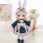 月うさぎのワンピース【オビツ11/ピコニーモP】