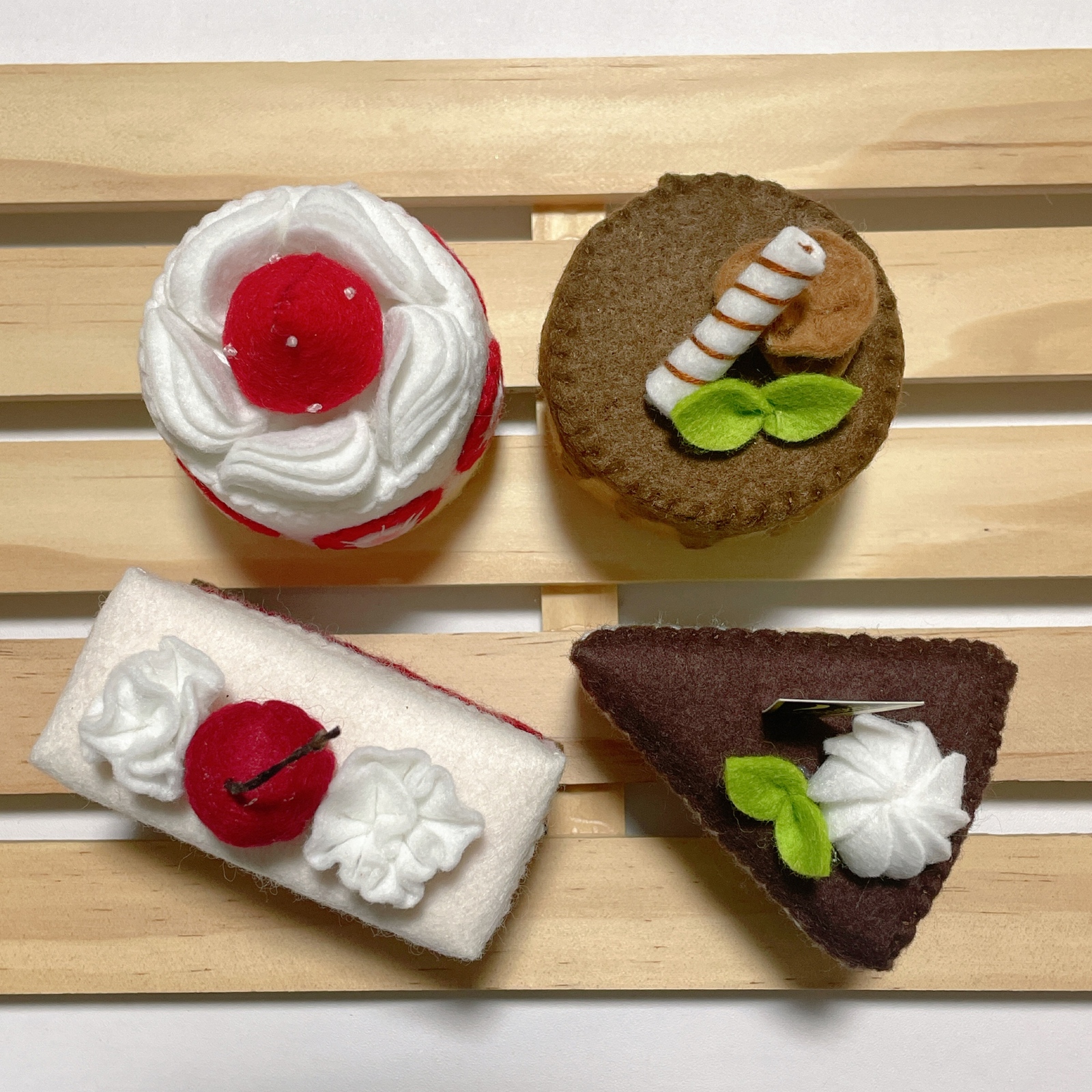 🍰今日から私もケーキ屋さん2🍰 フェルトままごと - POMPON'S GALLERY