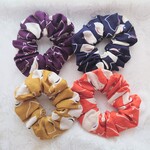 【新作】千鳥柄綿生地シュシュ